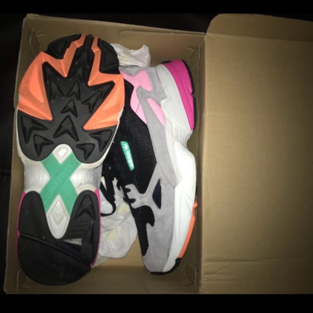Adidas Falcon First Colorway Kylie Jenner Promo